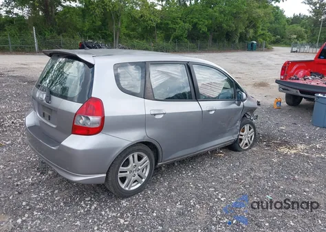 2007 Honda Fit Sport z USA, uszkodzony, nr VIN JHMGD38667S030095